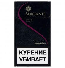  Сигареты Sobranie Black Nano оптом
