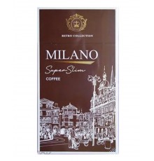 Сигареты   Milano Retro Collection Superslims Coffee (Милано Ретро Кофе Суперслим)
